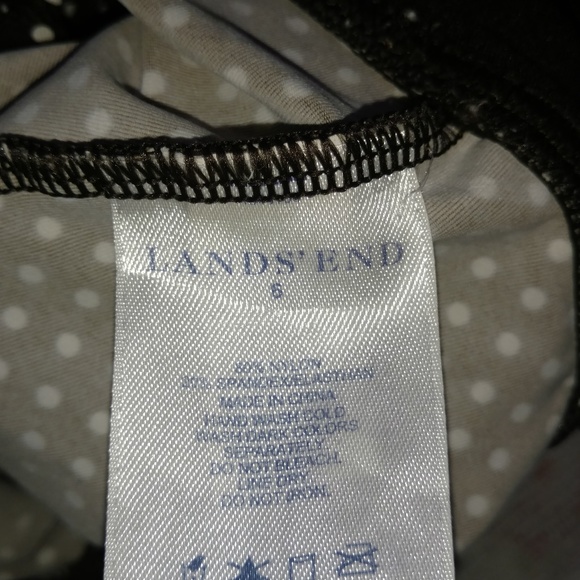 Lands' End Women's Tankini Top Size 6 - Picture 5 of 5